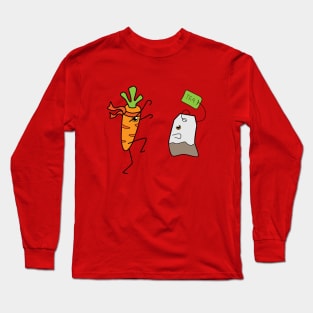 Carrot-tea Kid Long Sleeve T-Shirt